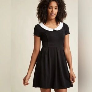Unique Vintage or ModCloth Sunny Girl babydoll dress black XL